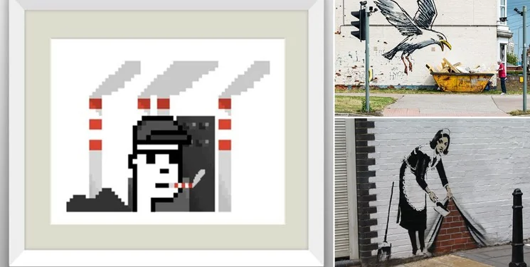 یک هکر طرح جعلی بنکسی را 336 هزار دلار فروخت!