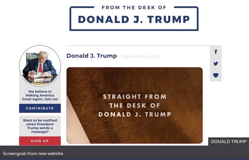 ترامپ شبکه اجتماعی خودش را راه اندازی کرد