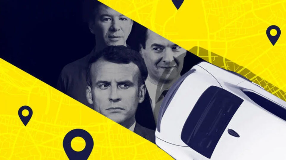 افشای حمایت ماکرون از "اوبر"